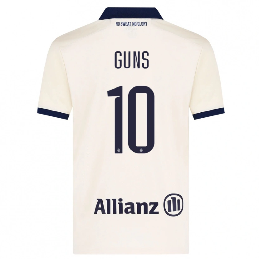 Danxen Barn Celien Guns #10 Beige Svart Bortatröja Matchtröjor 2026/27 Tröjor T-Tröja