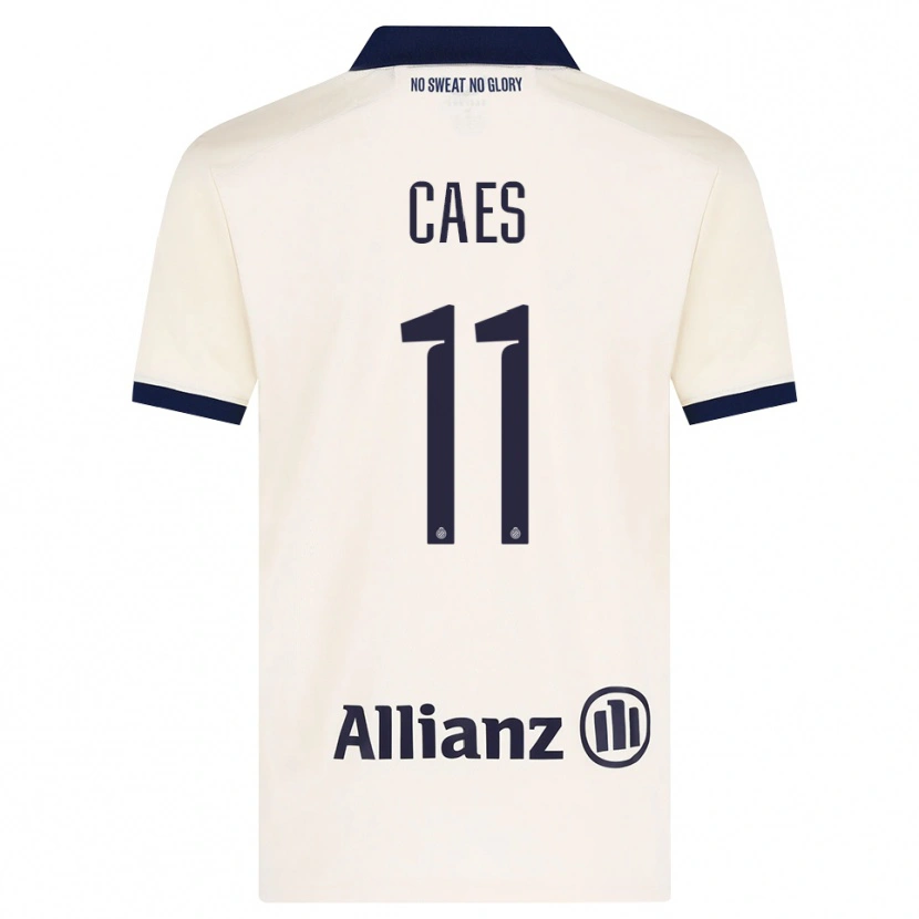 Danxen Barn Jippe Caes #11 Beige Svart Bortatröja Matchtröjor 2026/27 Tröjor T-Tröja