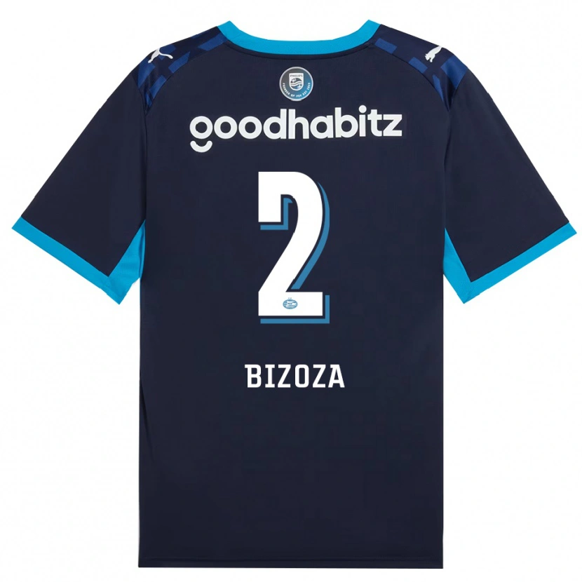 Danxen Barn Kevin Bizoza #2 Kornblå Kungligblå Tredjesatsen Matchtröjor 2026/27 Tröjor T-Tröja