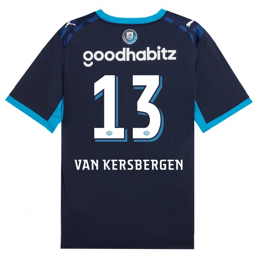 Danxen Barn Sander Van Kersbergen #13 Kornblå Kungligblå Tredjesatsen Matchtröjor 2026/27 Tröjor T-Tröja