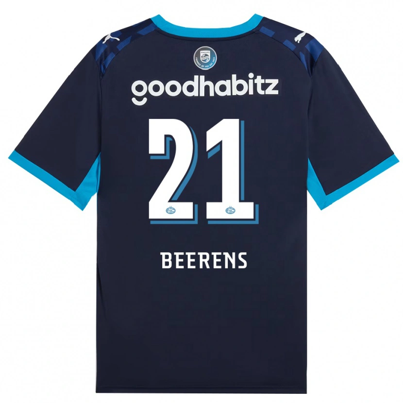 Danxen Barn Jairo Beerens #21 Kornblå Kungligblå Tredjesatsen Matchtröjor 2026/27 Tröjor T-Tröja