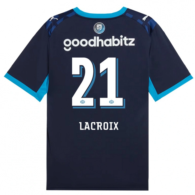Danxen Barn Robine Lacroix #21 Kornblå Kungligblå Tredjesatsen Matchtröjor 2026/27 Tröjor T-Tröja