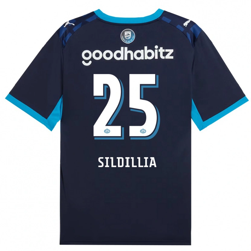 Danxen Barn Kiliann Sildillia #25 Kornblå Kungligblå Tredjesatsen Matchtröjor 2026/27 Tröjor T-Tröja