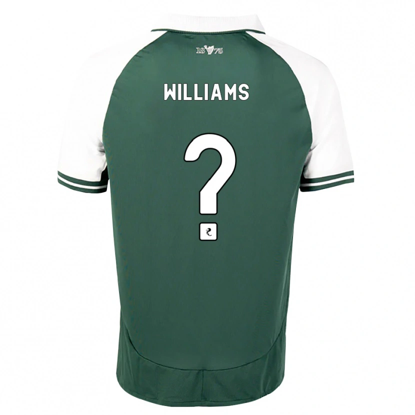 Danxen Män Leyton Williams #0 Havsgrön Vit Hemmatröja Matchtröjor 2026/27 Tröjor T-Tröja