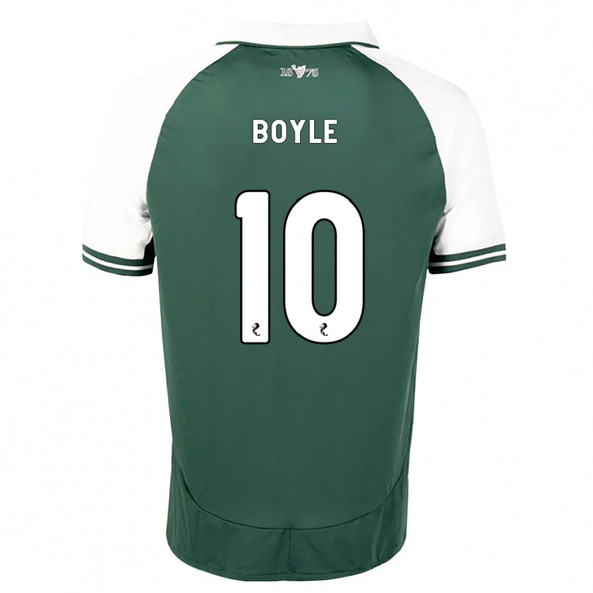 Danxen Män Martin Boyle #10 Havsgrön Vit Hemmatröja Matchtröjor 2026/27 Tröjor T-Tröja