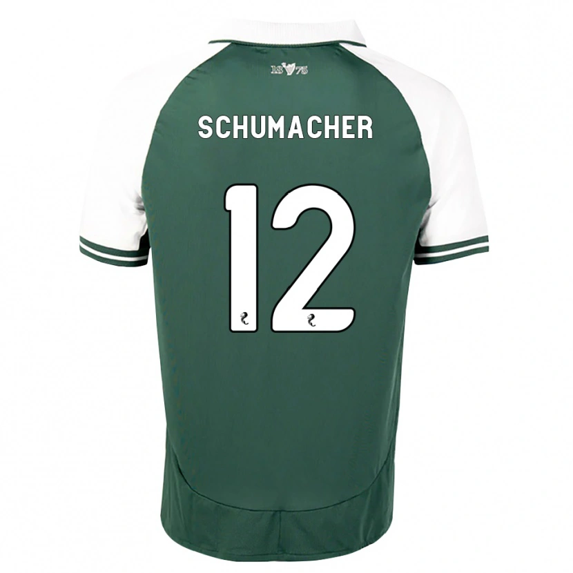 Danxen Män Noa Schumacher #12 Havsgrön Vit Hemmatröja Matchtröjor 2026/27 Tröjor T-Tröja