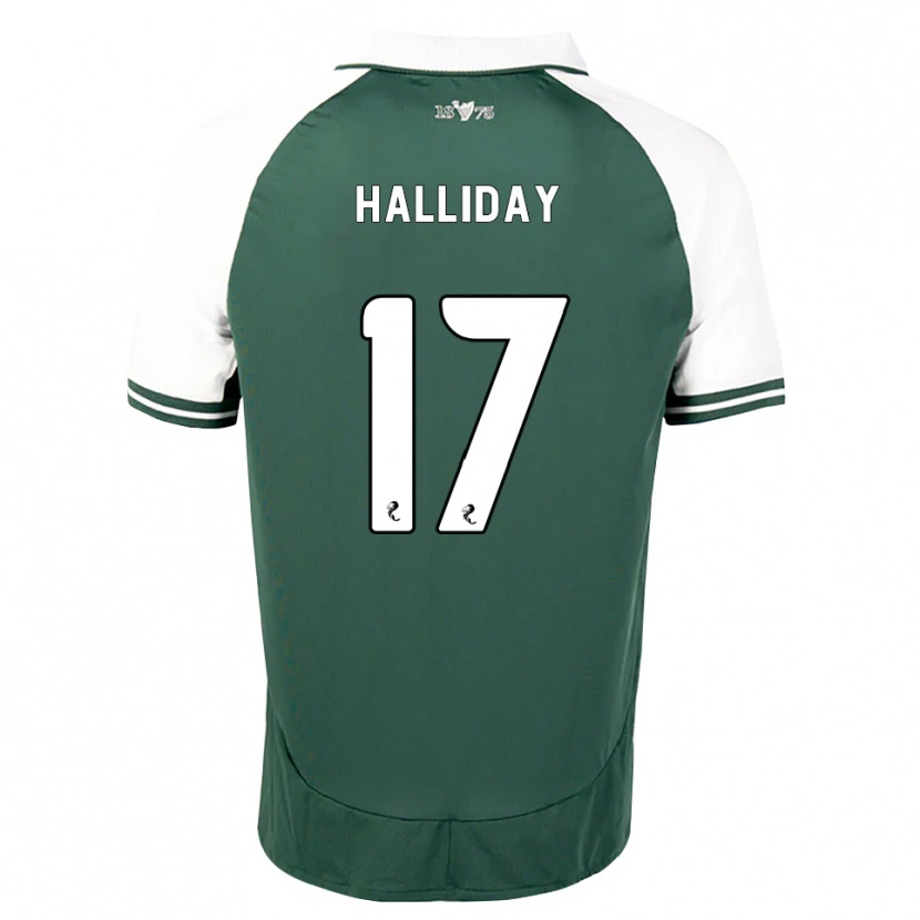 Danxen Män Grant Halliday #17 Havsgrön Vit Hemmatröja Matchtröjor 2026/27 Tröjor T-Tröja