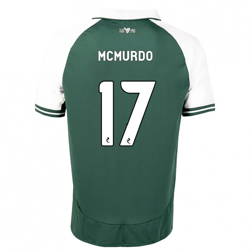 Danxen Män Jamie Mcmurdo #17 Havsgrön Vit Hemmatröja Matchtröjor 2026/27 Tröjor T-Tröja