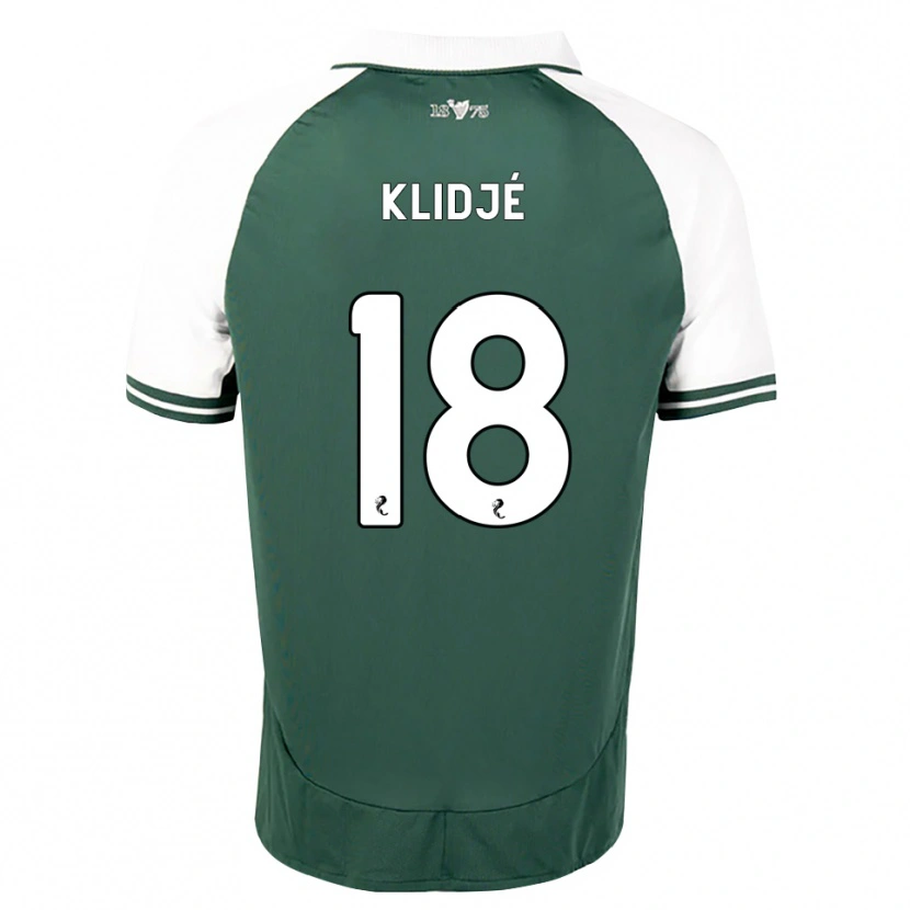 Danxen Män Thibault Klidjé #18 Havsgrön Vit Hemmatröja Matchtröjor 2026/27 Tröjor T-Tröja