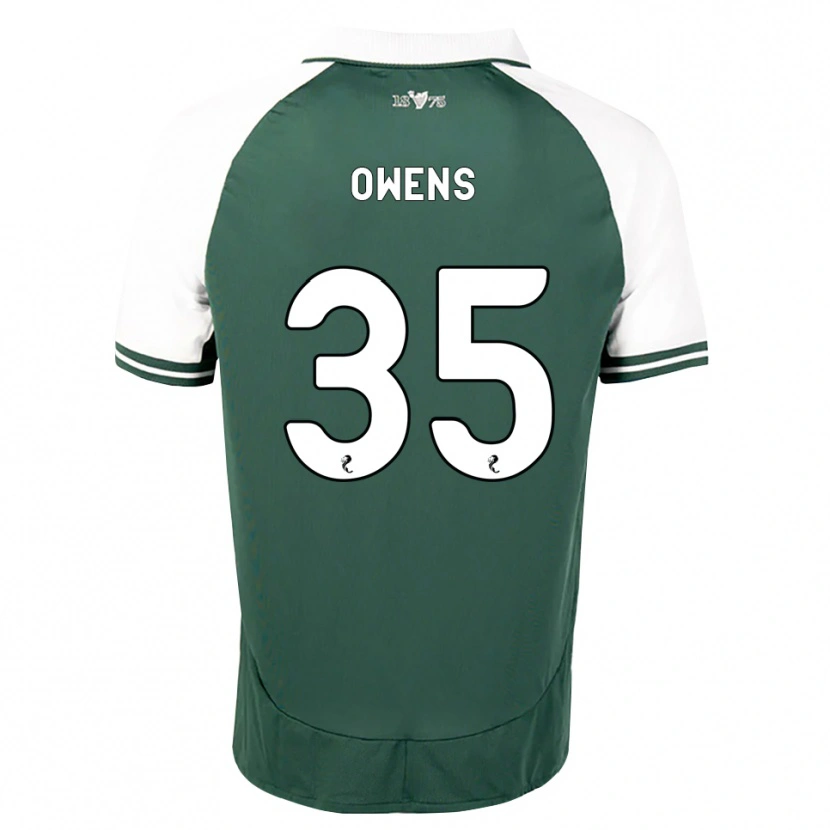 Danxen Män Freddie Owens #35 Havsgrön Vit Hemmatröja Matchtröjor 2026/27 Tröjor T-Tröja