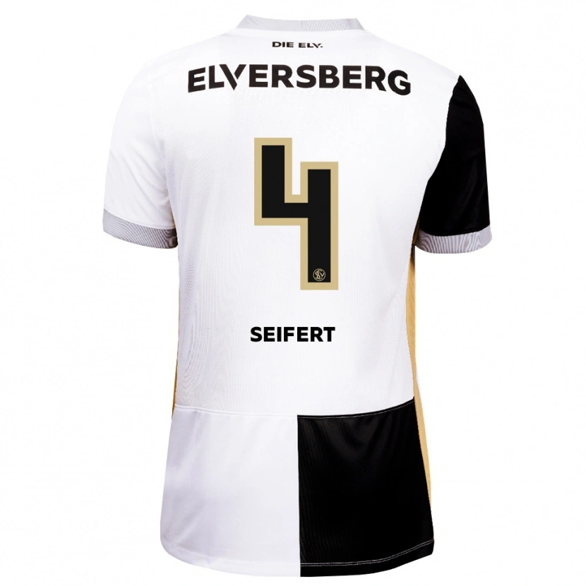 Danxen Män Luis Seifert #4 Svart Vit Brun Hemmatröja Matchtröjor 2026/27 Tröjor T-Tröja
