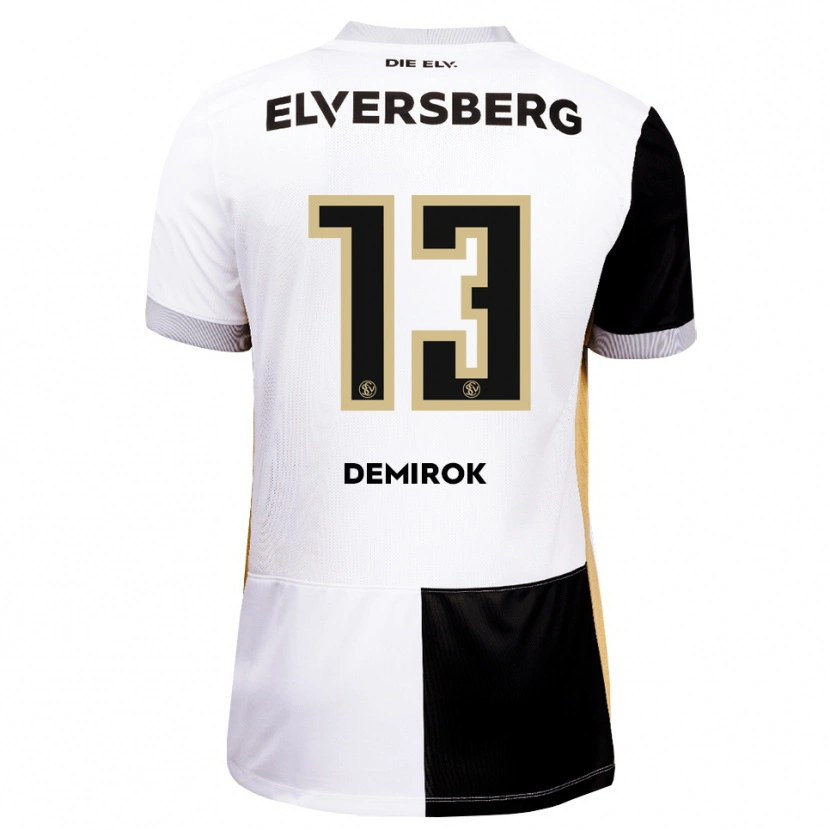 Danxen Män Kaan Demirok #13 Svart Vit Brun Hemmatröja Matchtröjor 2026/27 Tröjor T-Tröja