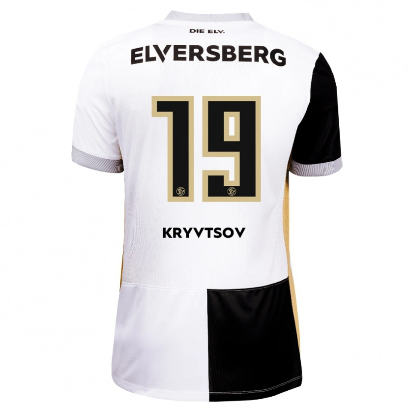 Danxen Män Nikita Kryvtsov #19 Svart Vit Brun Hemmatröja Matchtröjor 2026/27 Tröjor T-Tröja