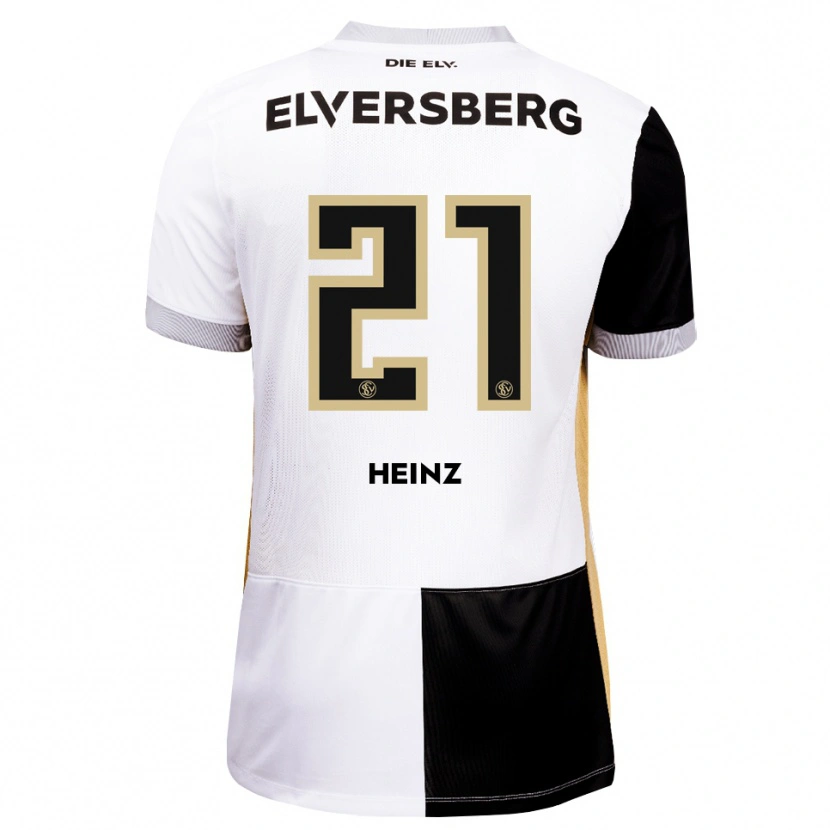 Danxen Män Matteo Heinz #21 Svart Vit Brun Hemmatröja Matchtröjor 2026/27 Tröjor T-Tröja