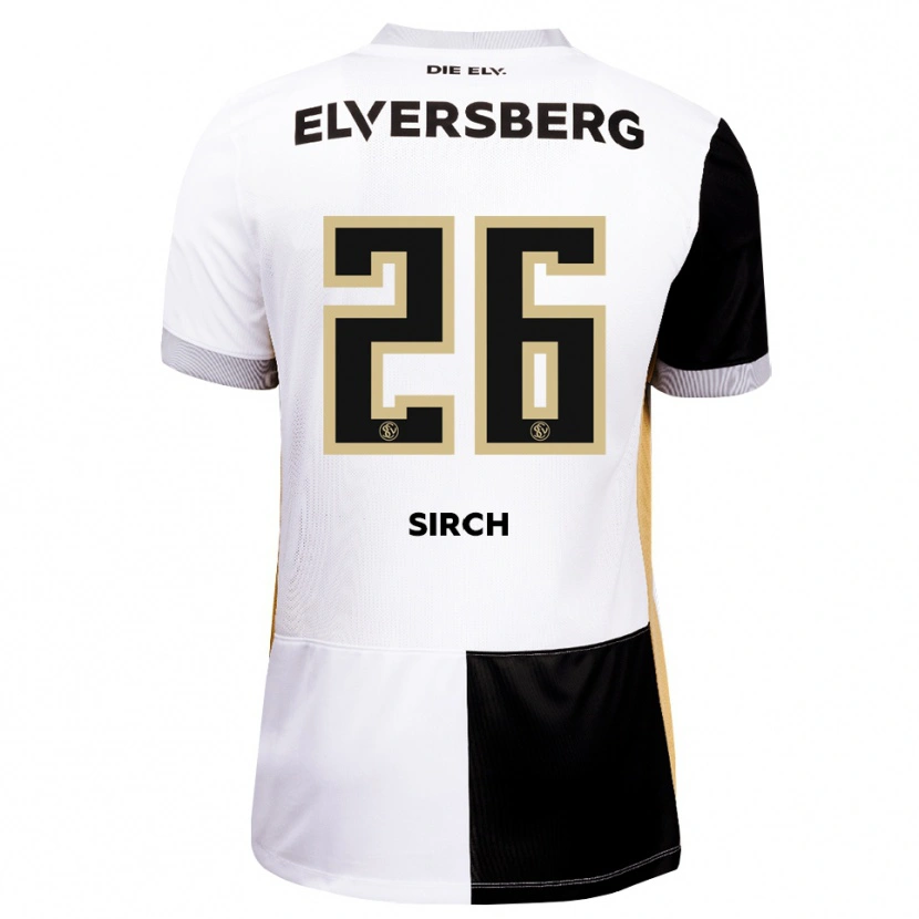 Danxen Män Luca Sirch #26 Svart Vit Brun Hemmatröja Matchtröjor 2026/27 Tröjor T-Tröja