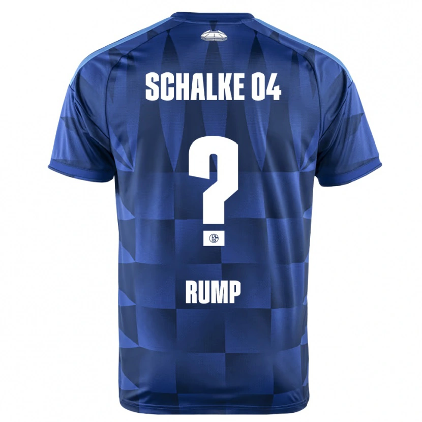 Danxen Män Matteo Rump #0 Mörkblå Gul Vit Hemmatröja Matchtröjor 2026/27 Tröjor T-Tröja