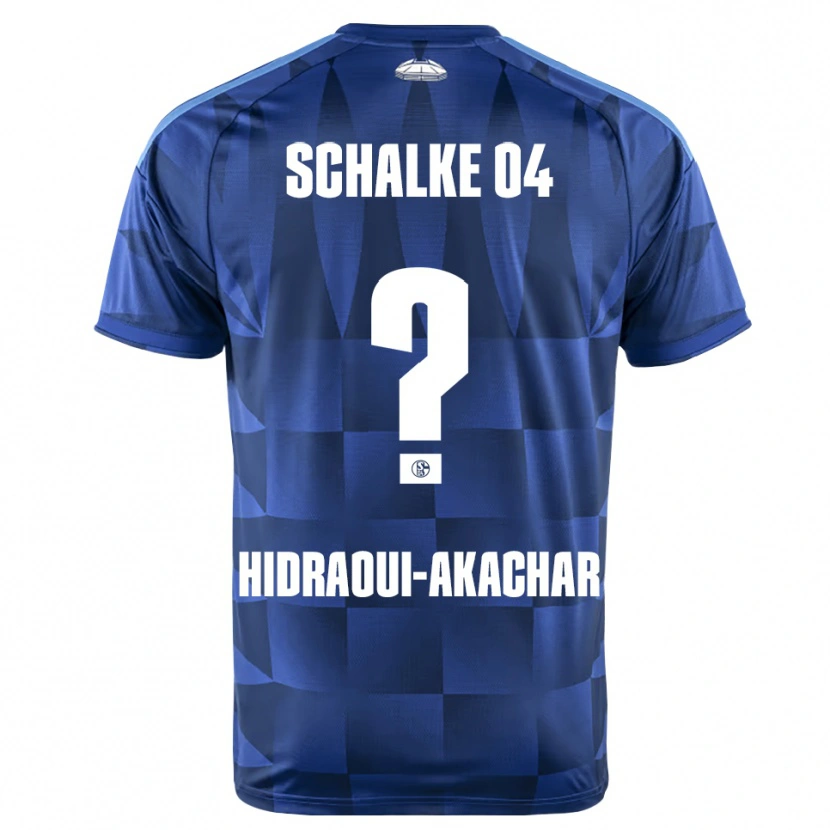Danxen Män Yassin Hidraoui-Akachar #0 Mörkblå Gul Vit Hemmatröja Matchtröjor 2026/27 Tröjor T-Tröja