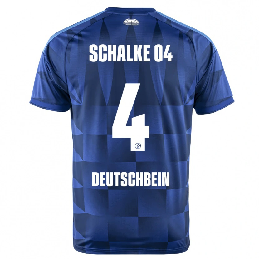 Danxen Män Lasse Deutschbein #4 Mörkblå Gul Vit Hemmatröja Matchtröjor 2026/27 Tröjor T-Tröja