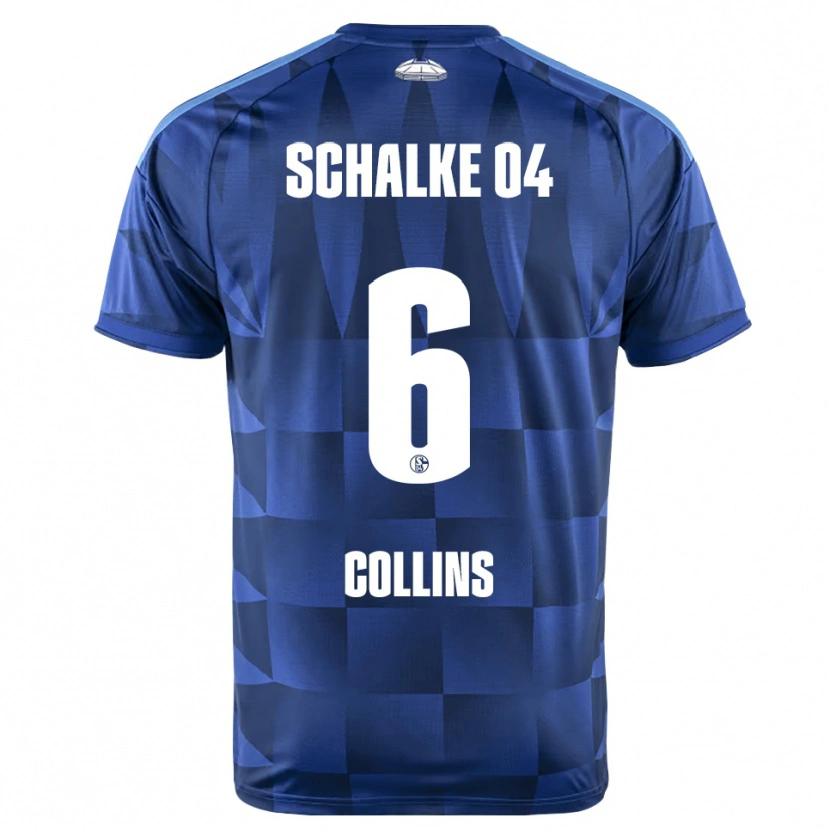 Danxen Män Brody Collins #6 Mörkblå Gul Vit Hemmatröja Matchtröjor 2026/27 Tröjor T-Tröja