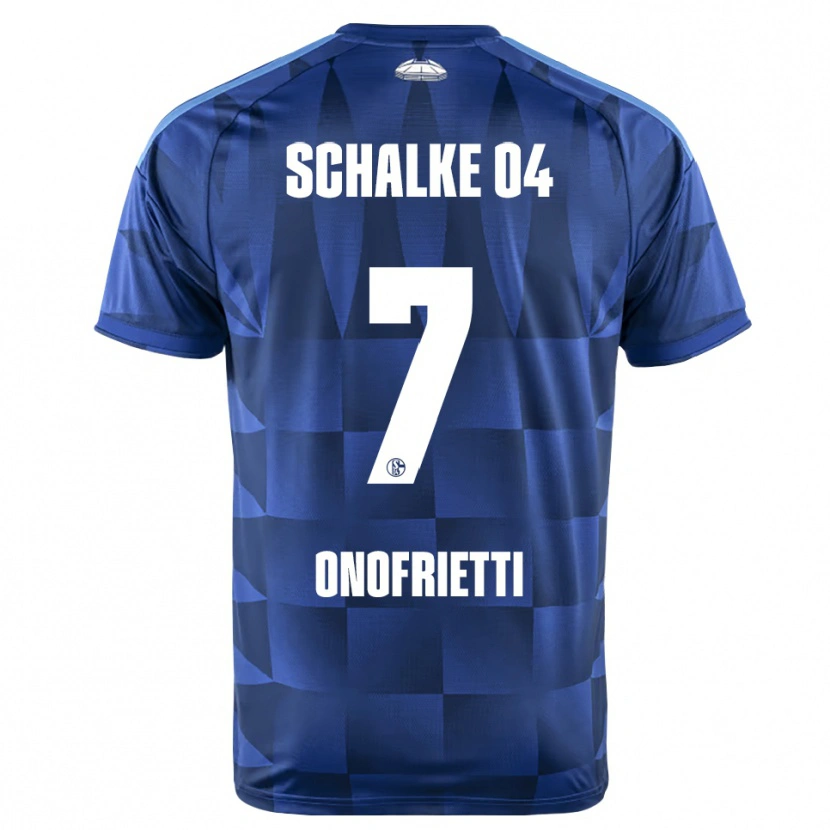 Danxen Män Vincenzo Onofrietti #7 Mörkblå Gul Vit Hemmatröja Matchtröjor 2026/27 Tröjor T-Tröja