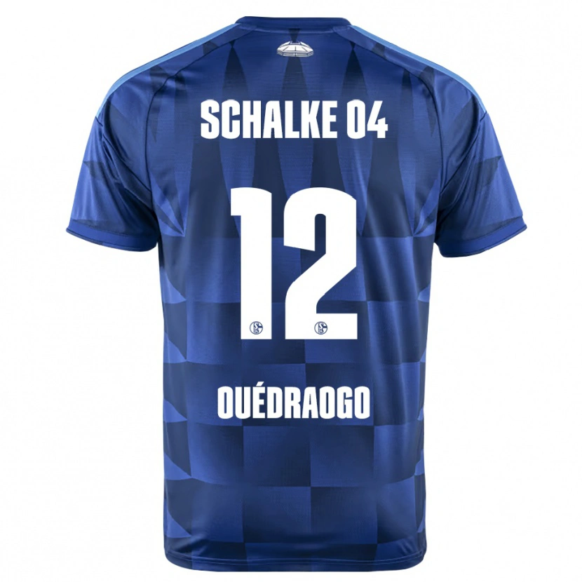 Danxen Män Riyad Ouédraogo #12 Mörkblå Gul Vit Hemmatröja Matchtröjor 2026/27 Tröjor T-Tröja