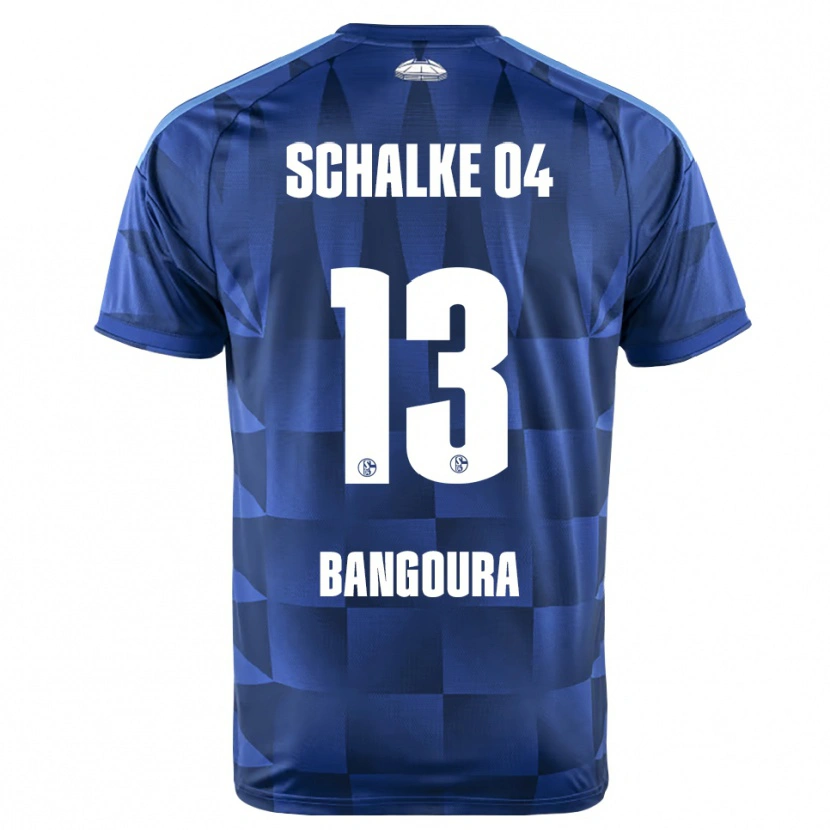 Danxen Män Aboubacar Bangoura #13 Mörkblå Gul Vit Hemmatröja Matchtröjor 2026/27 Tröjor T-Tröja