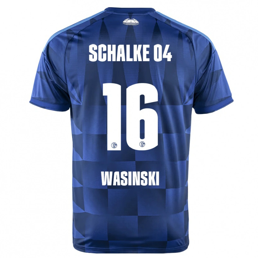 Danxen Män Martin Wasinski #16 Mörkblå Gul Vit Hemmatröja Matchtröjor 2026/27 Tröjor T-Tröja