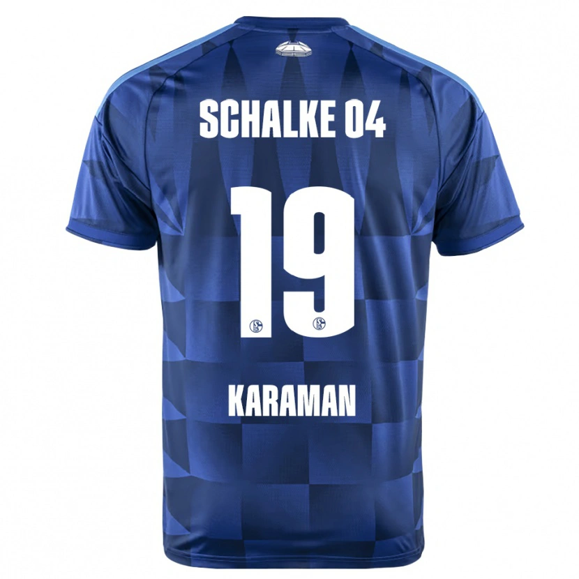 Danxen Män Kenan Karaman #19 Mörkblå Gul Vit Hemmatröja Matchtröjor 2026/27 Tröjor T-Tröja