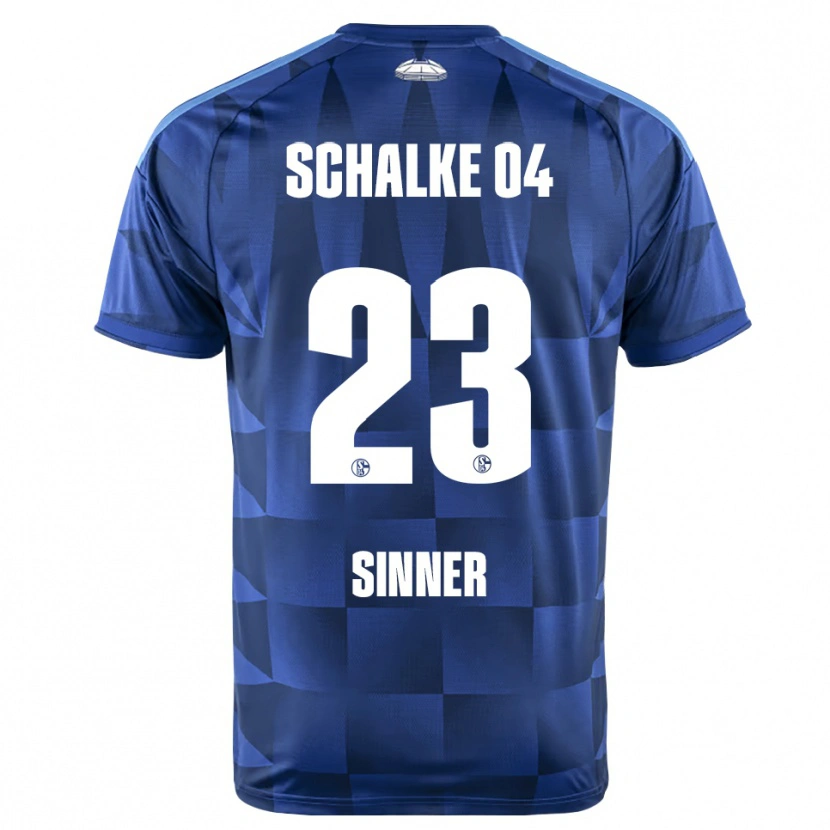 Danxen Män Tiffany Sinner #23 Mörkblå Gul Vit Hemmatröja Matchtröjor 2026/27 Tröjor T-Tröja