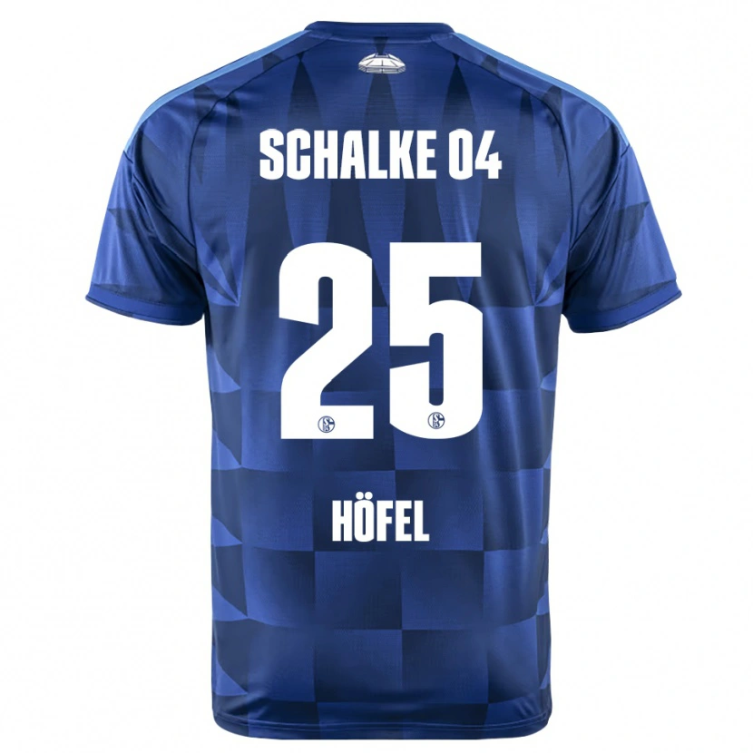 Danxen Män Luca Höfel #25 Mörkblå Gul Vit Hemmatröja Matchtröjor 2026/27 Tröjor T-Tröja