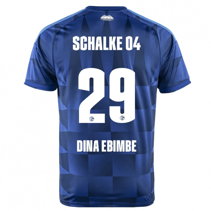 Danxen Män Junior Dina Ebimbe #29 Mörkblå Gul Vit Hemmatröja Matchtröjor 2026/27 Tröjor T-Tröja