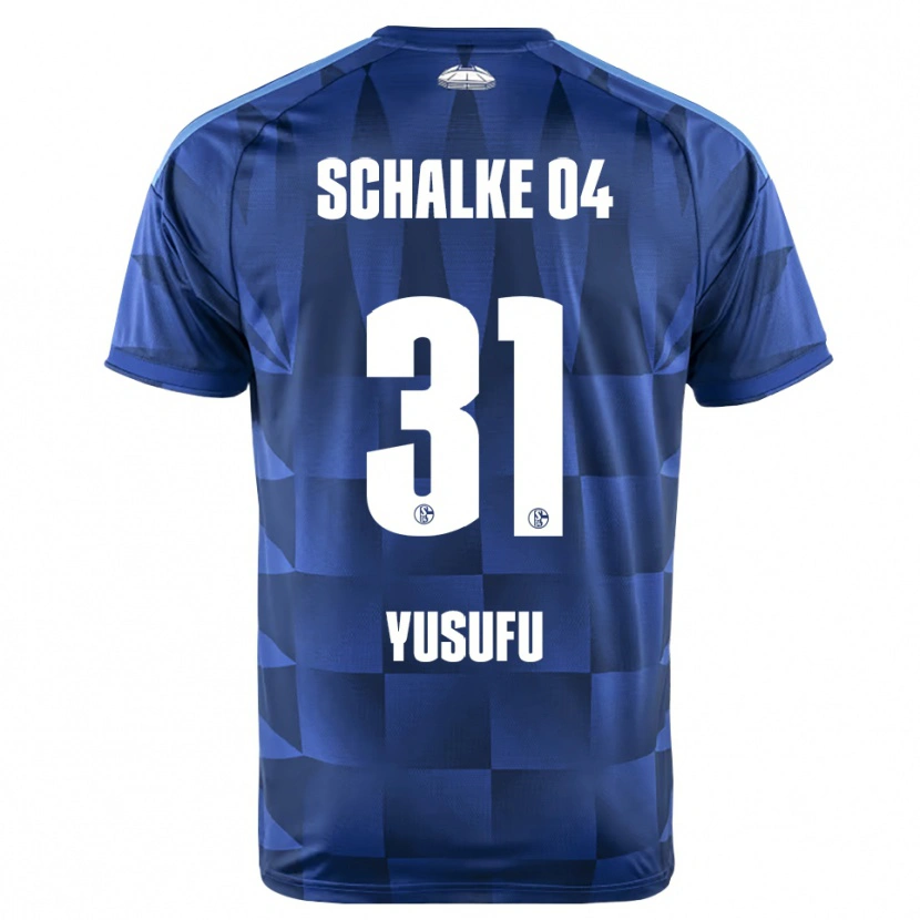 Danxen Män Faaris Yusufu #31 Mörkblå Gul Vit Hemmatröja Matchtröjor 2026/27 Tröjor T-Tröja