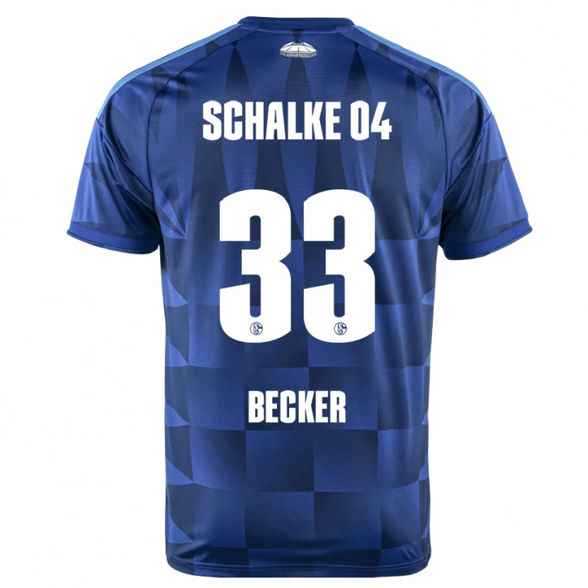 Danxen Män Vitalie Becker #33 Mörkblå Gul Vit Hemmatröja Matchtröjor 2026/27 Tröjor T-Tröja