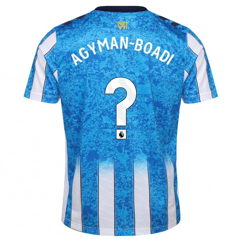 Danxen Män Ivan Agyman-Boadi #0 Vit Blå Orange Hemmatröja Matchtröjor 2026/27 Tröjor T-Tröja