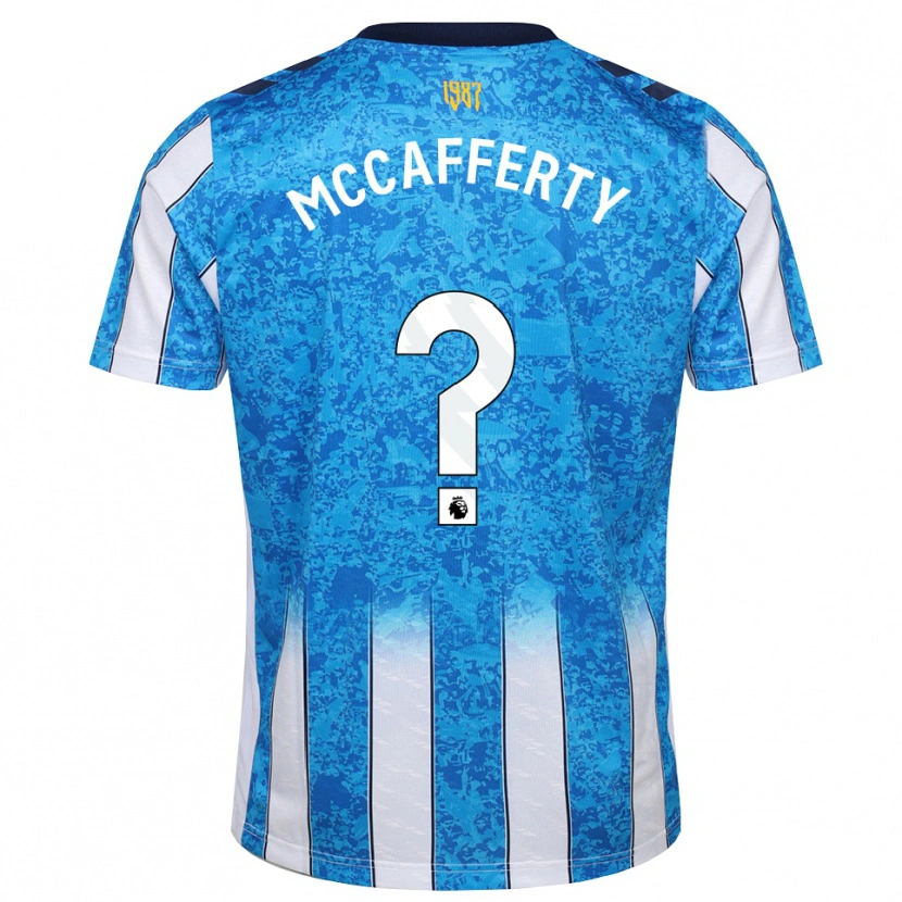 Danxen Män Lewys Mccafferty #0 Vit Blå Orange Hemmatröja Matchtröjor 2026/27 Tröjor T-Tröja