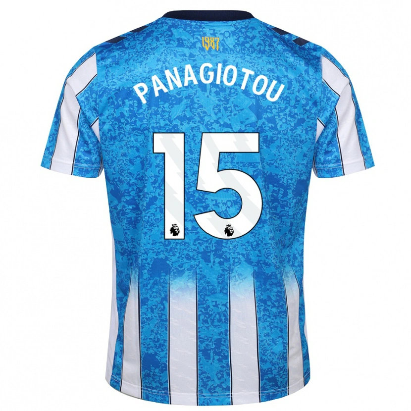Danxen Män Constantine Panagiotou #15 Vit Blå Orange Hemmatröja Matchtröjor 2026/27 Tröjor T-Tröja