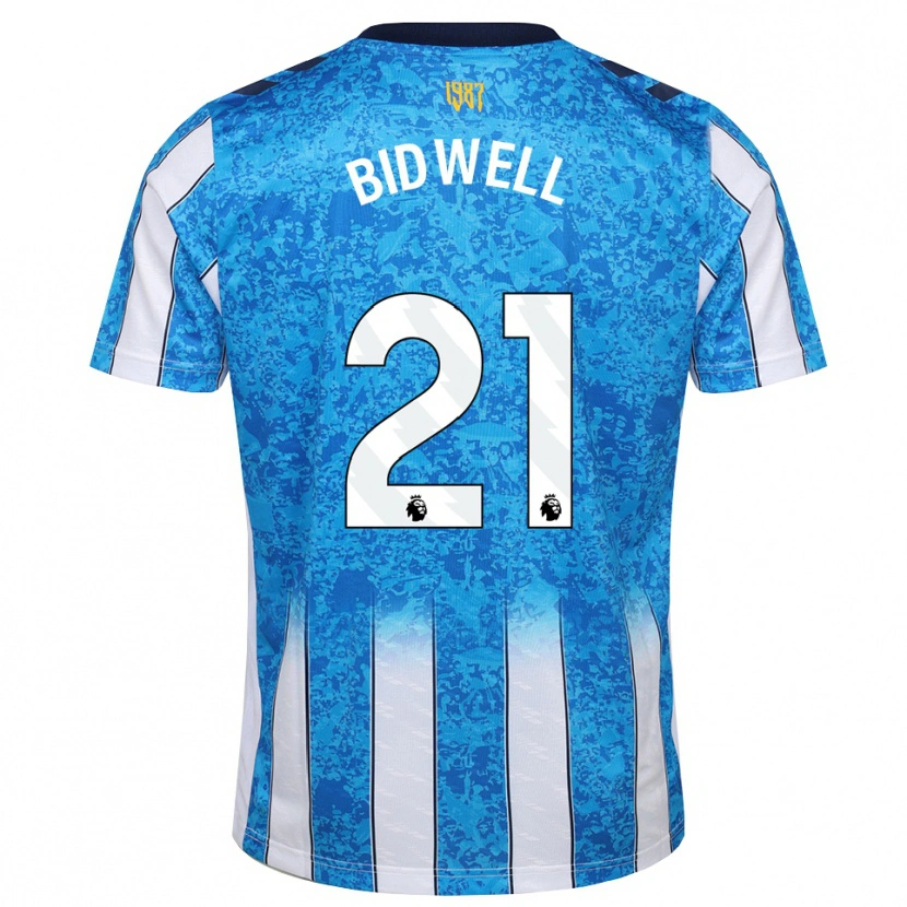 Danxen Män Jake Bidwell #21 Vit Blå Orange Hemmatröja Matchtröjor 2026/27 Tröjor T-Tröja