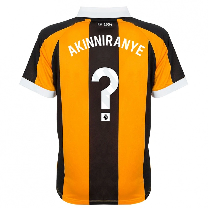 Danxen Män George Akinniranye #0 Orange Svart Vit Hemmatröja Matchtröjor 2026/27 Tröjor T-Tröja