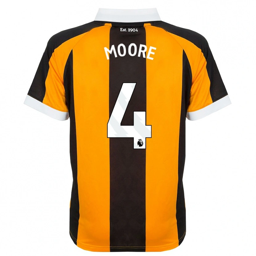 Danxen Män Bobby Moore #4 Orange Svart Vit Hemmatröja Matchtröjor 2026/27 Tröjor T-Tröja