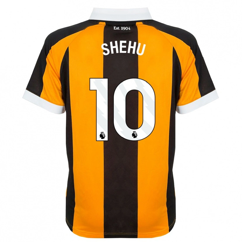 Danxen Män Aidon Shehu #10 Orange Svart Vit Hemmatröja Matchtröjor 2026/27 Tröjor T-Tröja