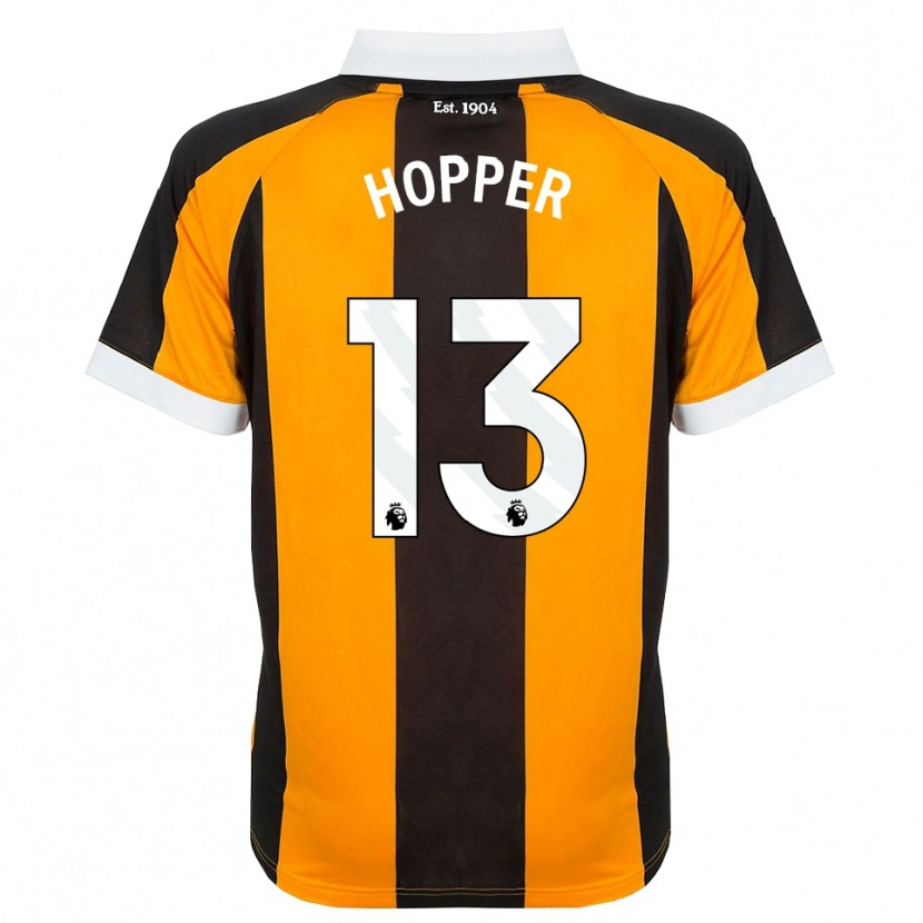 Danxen Män Jake Hopper #13 Orange Svart Vit Hemmatröja Matchtröjor 2026/27 Tröjor T-Tröja