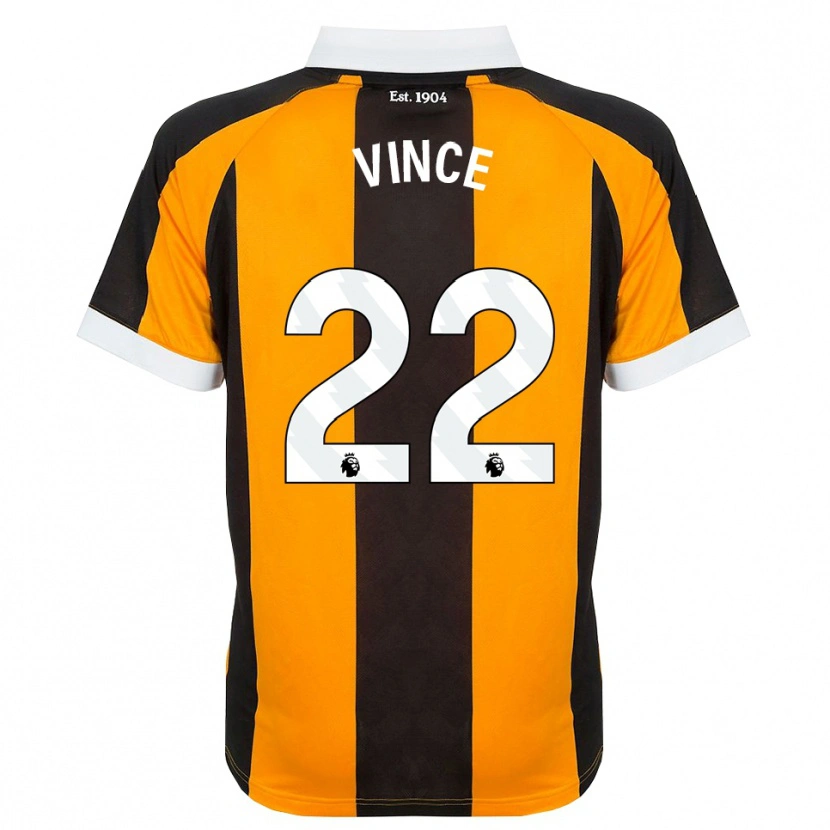 Danxen Män Anna Vince #22 Orange Svart Vit Hemmatröja Matchtröjor 2026/27 Tröjor T-Tröja