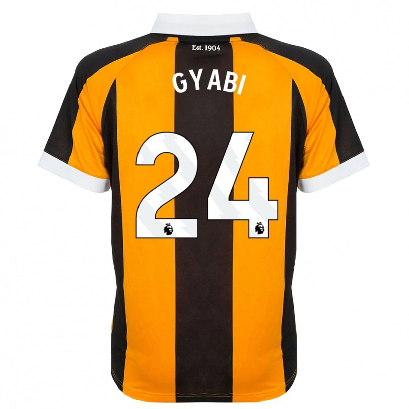 Danxen Män Darko Gyabi #24 Orange Svart Vit Hemmatröja Matchtröjor 2026/27 Tröjor T-Tröja
