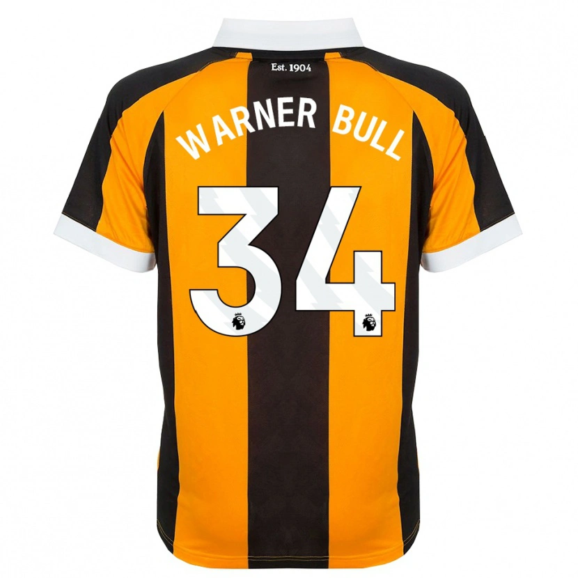 Danxen Män Lucy Warner-Bull #34 Orange Svart Vit Hemmatröja Matchtröjor 2026/27 Tröjor T-Tröja