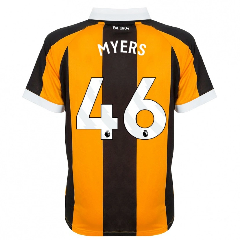 Danxen Män Zane Myers #46 Orange Svart Vit Hemmatröja Matchtröjor 2026/27 Tröjor T-Tröja