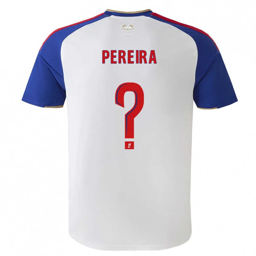 Danxen Män Mateo Pereira #0 Kungligt Blå Röd Vit Hemmatröja Matchtröjor 2026/27 Tröjor T-Tröja