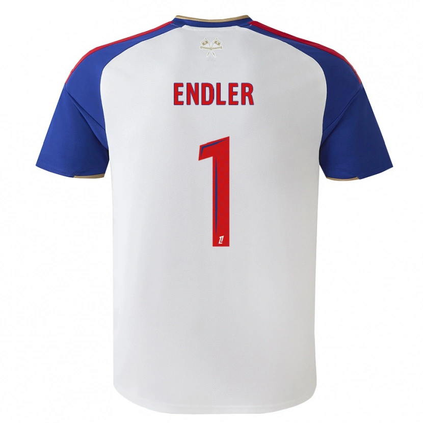 Danxen Män Christiane Endler #1 Kungligt Blå Röd Vit Hemmatröja Matchtröjor 2026/27 Tröjor T-Tröja