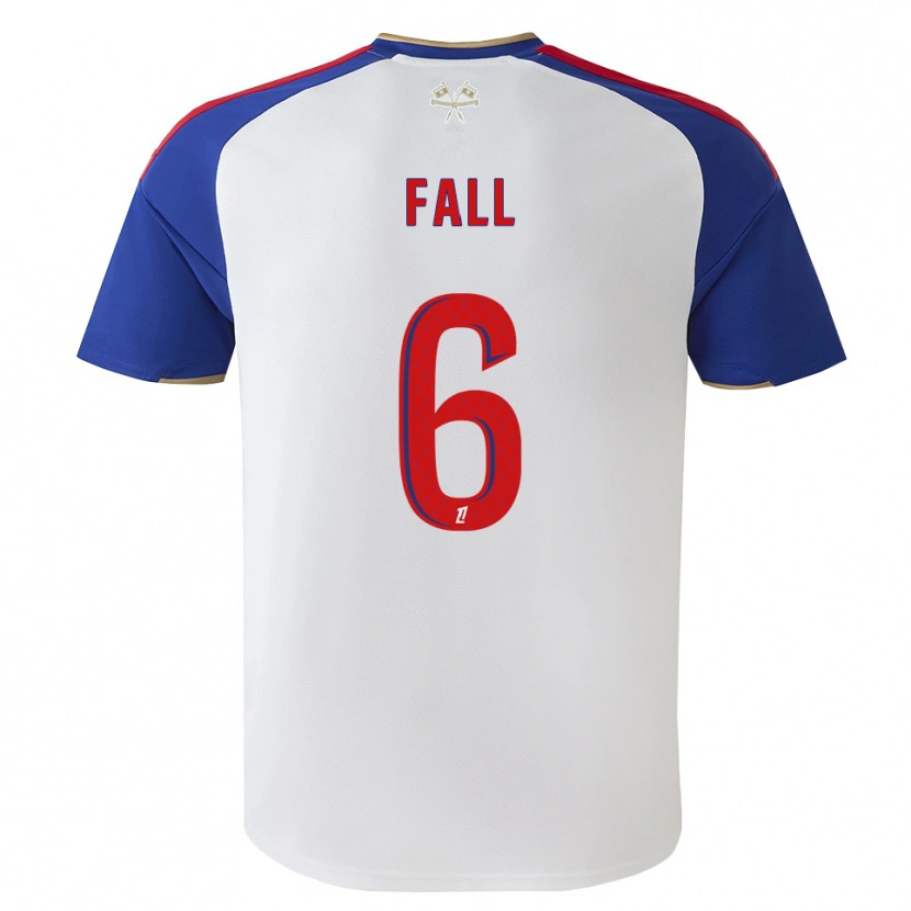 Danxen Män Fallou Fall #6 Kungligt Blå Röd Vit Hemmatröja Matchtröjor 2026/27 Tröjor T-Tröja