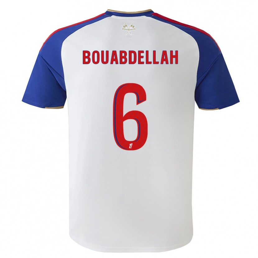 Danxen Män Jalis Bouabdellah #6 Kungligt Blå Röd Vit Hemmatröja Matchtröjor 2026/27 Tröjor T-Tröja