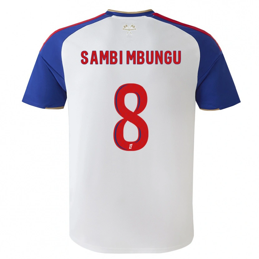 Danxen Män Cluver Sambi Mbungu #8 Kungligt Blå Röd Vit Hemmatröja Matchtröjor 2026/27 Tröjor T-Tröja